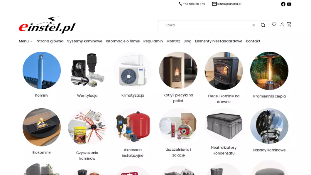 Systemy kominowe Einstel.pl - podgląd