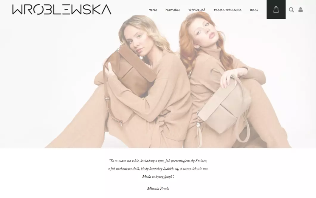 Producent torebek damskich Wróblewska - podgląd