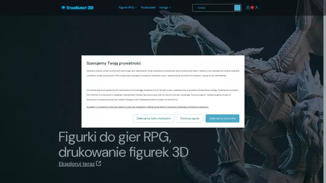 StarBurst 3D - podgląd