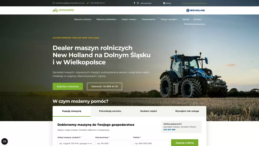 Agrohandel - podgląd