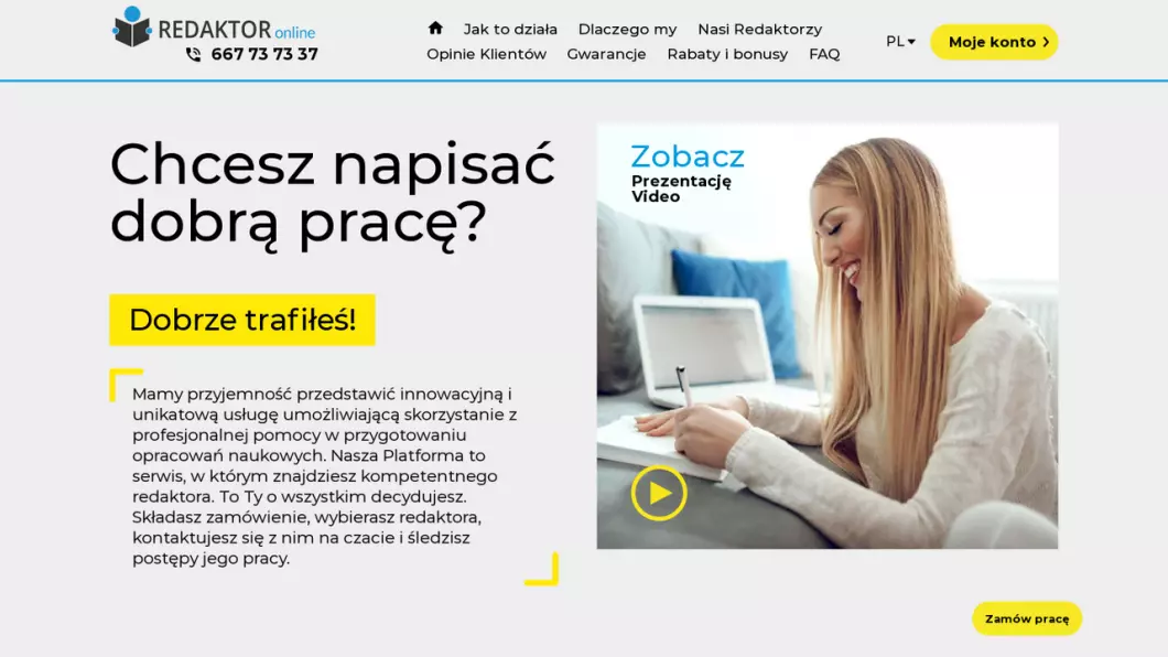 ProMedia Wojciech Kowalski - Pomoc w pisaniu prac - podgląd